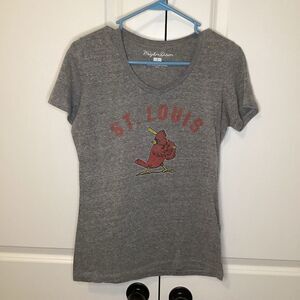 Ladies Wright & Ditson St. Louis‎ Cardinals baseball Tee Shirt large